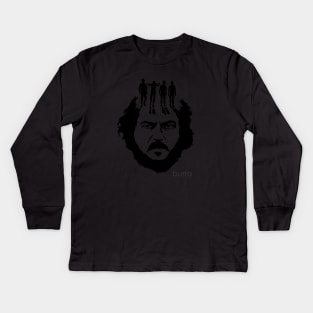 Stanley Kubrick and his droogs Kids Long Sleeve T-Shirt